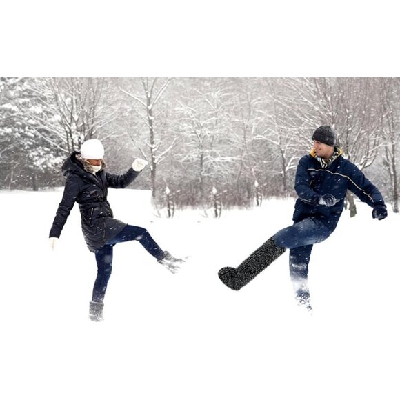 Women’s Faux Fur Knee High Boots - Fuzzy Fluffy Winter Long Snow Boots for Girls - Picture 6 of 8